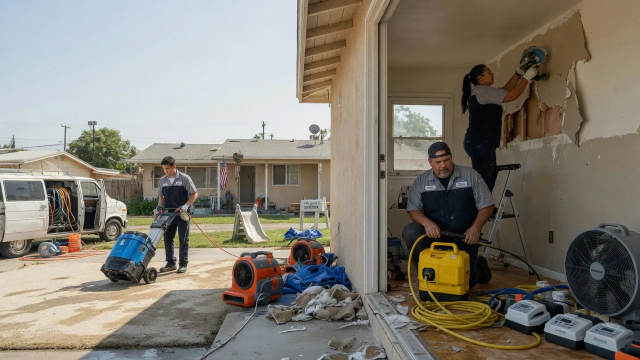Water Damage Restoration in Frost, TX near me
